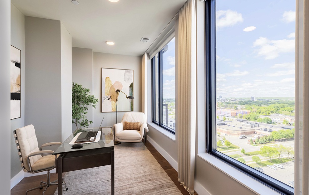 BB1 - 1 bedroom floorplan layout with 1 bathroom and 775 square feet (Interior)